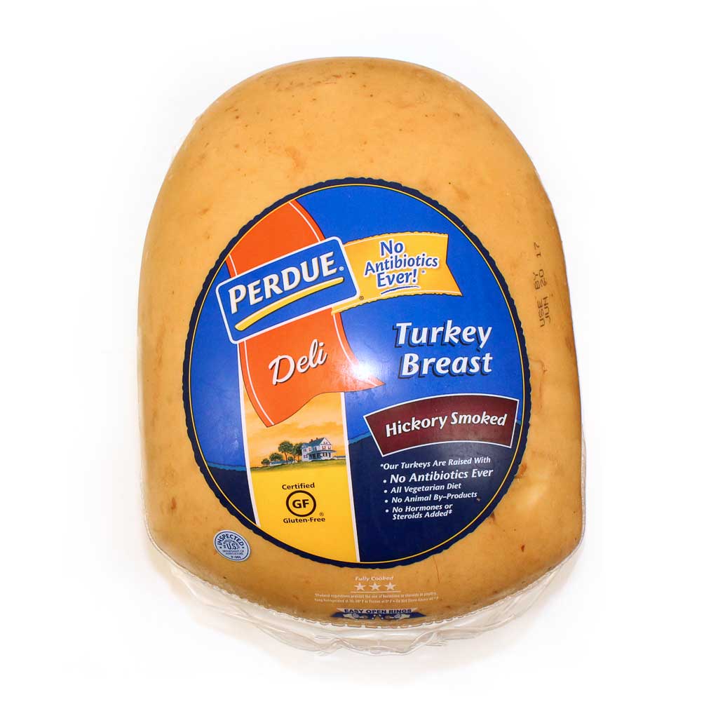 Perdue Farms Skinless Hickory Smoked Signature Turkey Breast, 2 Pound.