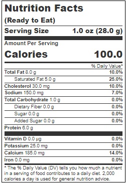 Buholzer Brothers Gouda Cheese Loaf, 6 Count