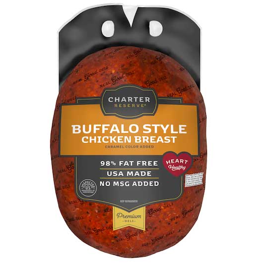Charter Reserve Buffalo Style Chicken Breast, 5.5 Pound -- 3 Per Case