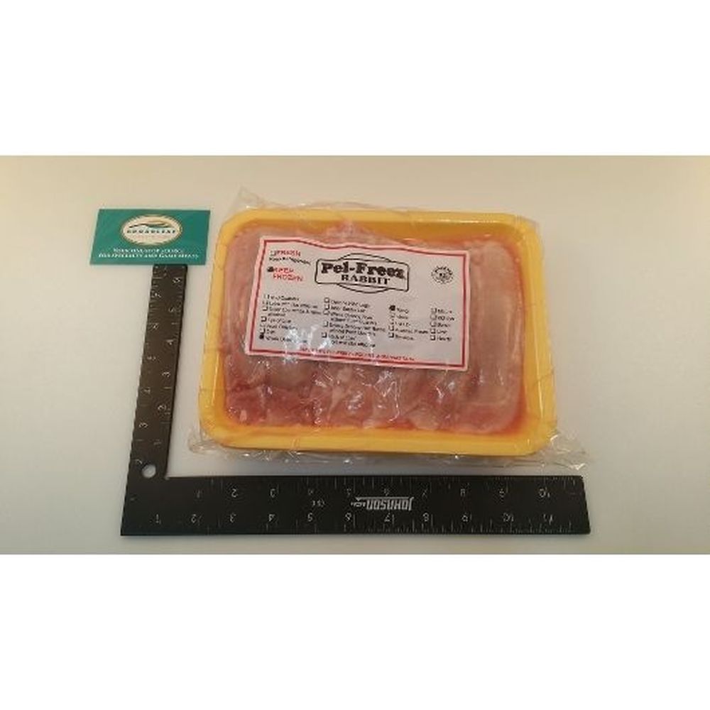 Broadleaf Saddle Boneless Rabbit, 10 Ounce -- 18 per case