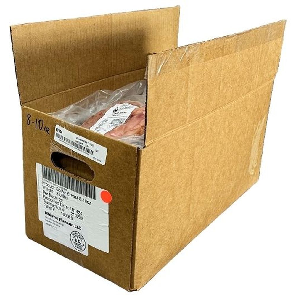 Midwest Pheasant Pheasant Airline Breast, 10 Ounce -- 22 Per Case
