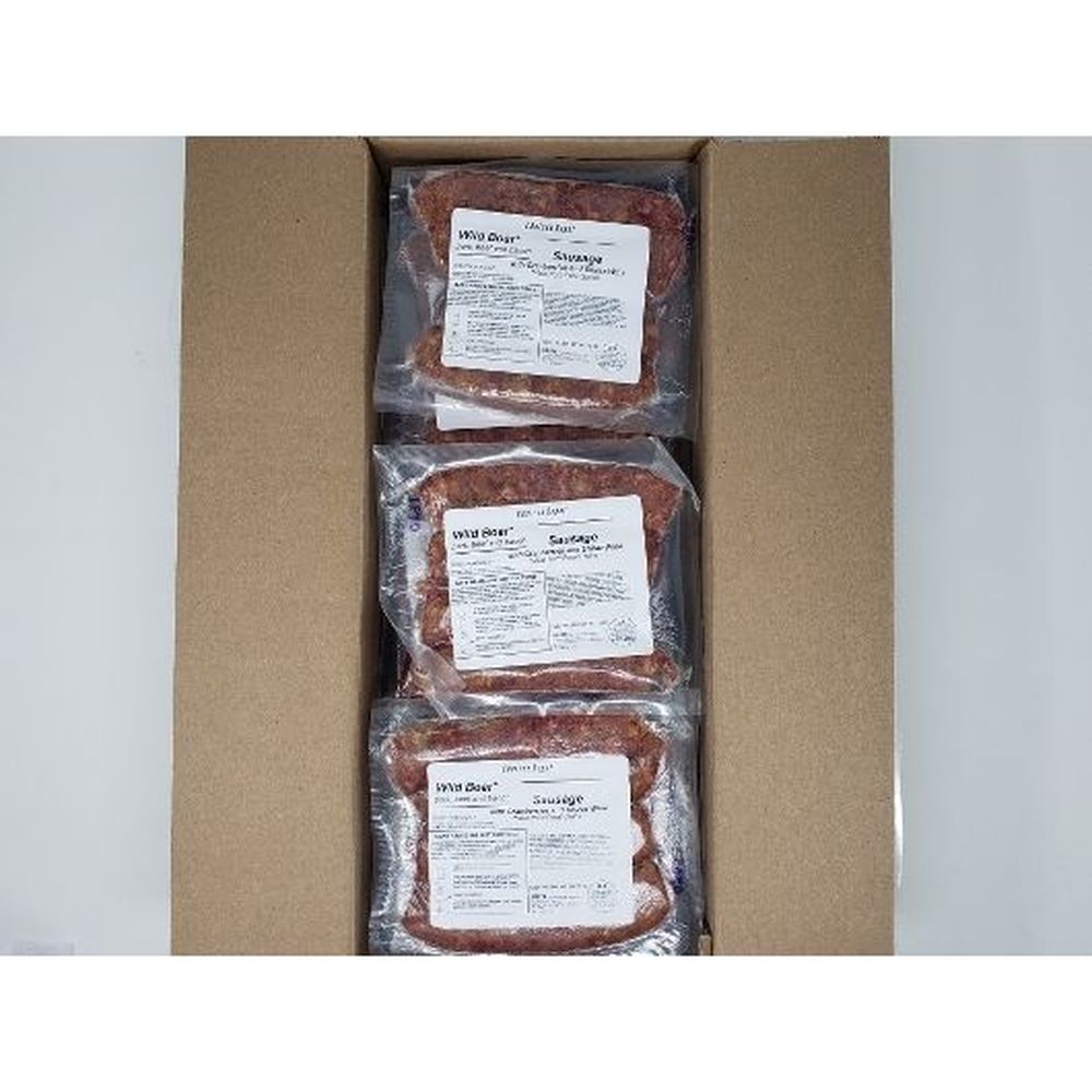 Chateau Royal Cranberry Wild Boar Sausage, 3 Ounce -- 48 Per Case