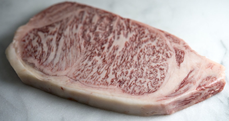 Miyazaki Japanese Wagyu New York Strip, 14 Pound -- 2 Per Case