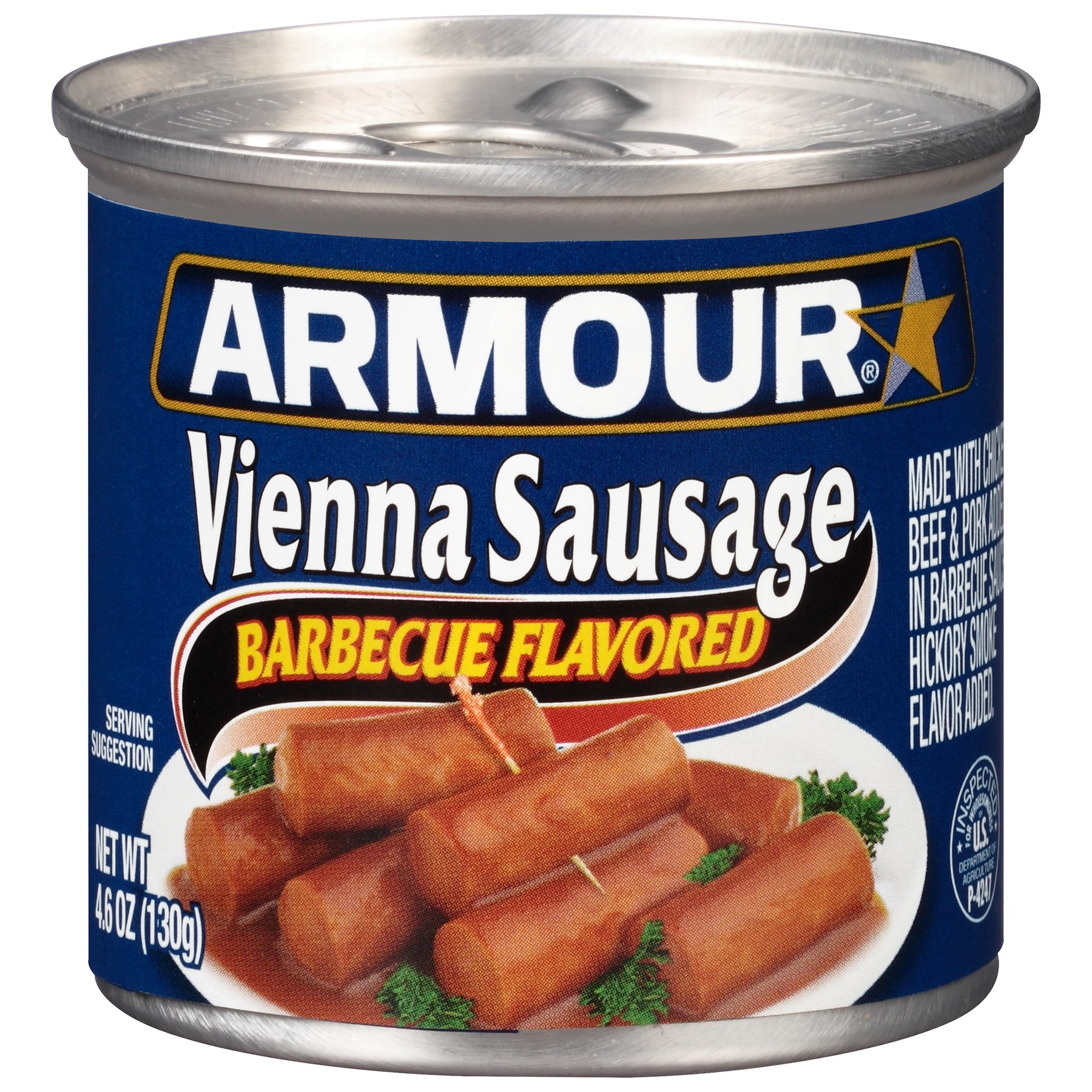 Armour Barbecue Flavored Vienna Sausage, 4.6 Ounce -- 24 Per Case