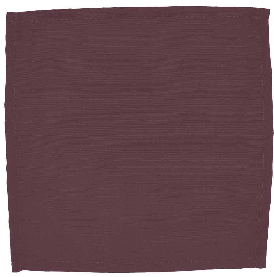 Intedge Mauve Poly/Cotton Dinner Napkin, 18 x 18 inch -- 12 per case