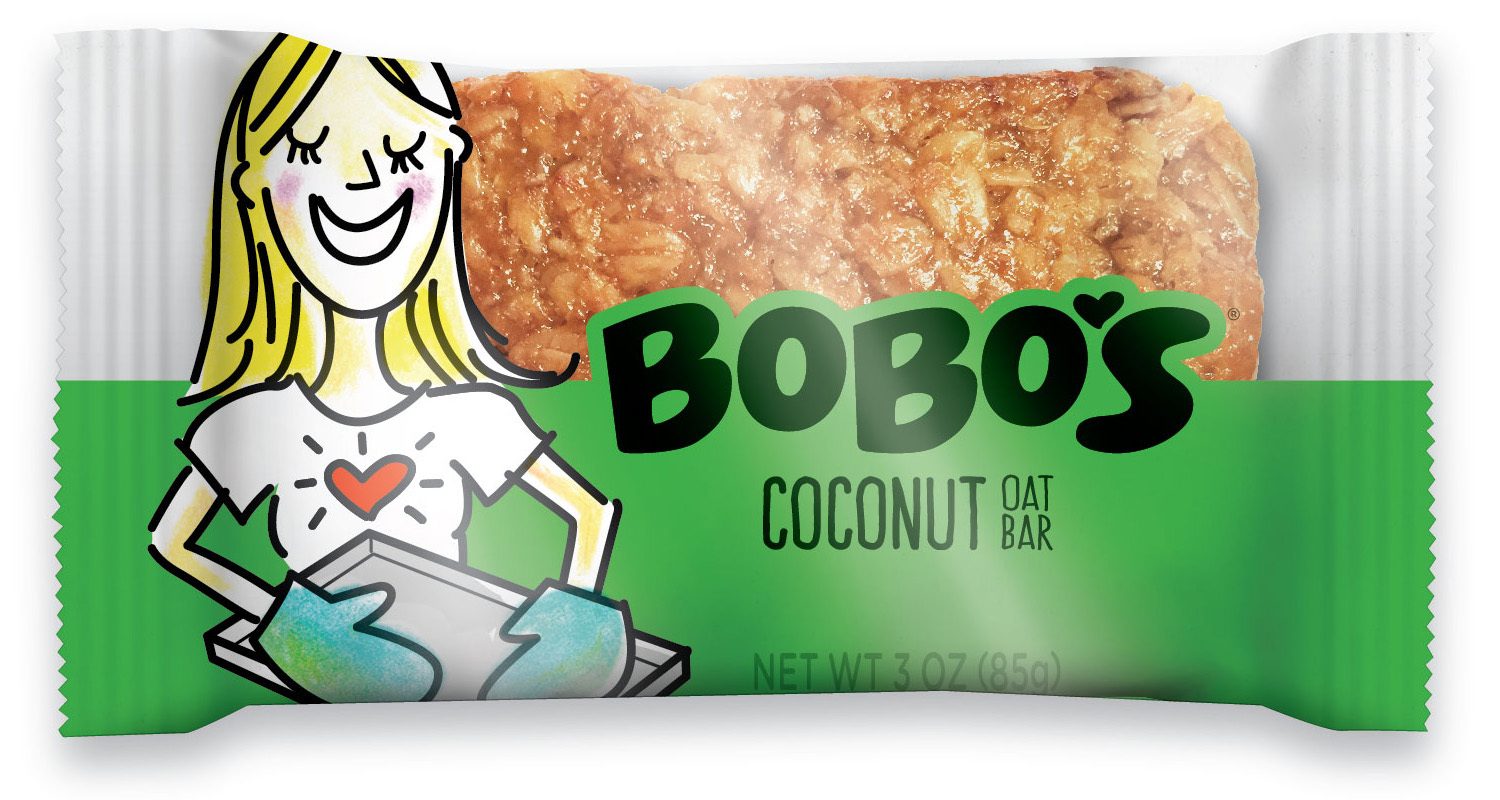 Bobo's Coconut Oat Bar, 3 Ounce -- 12 Per Case