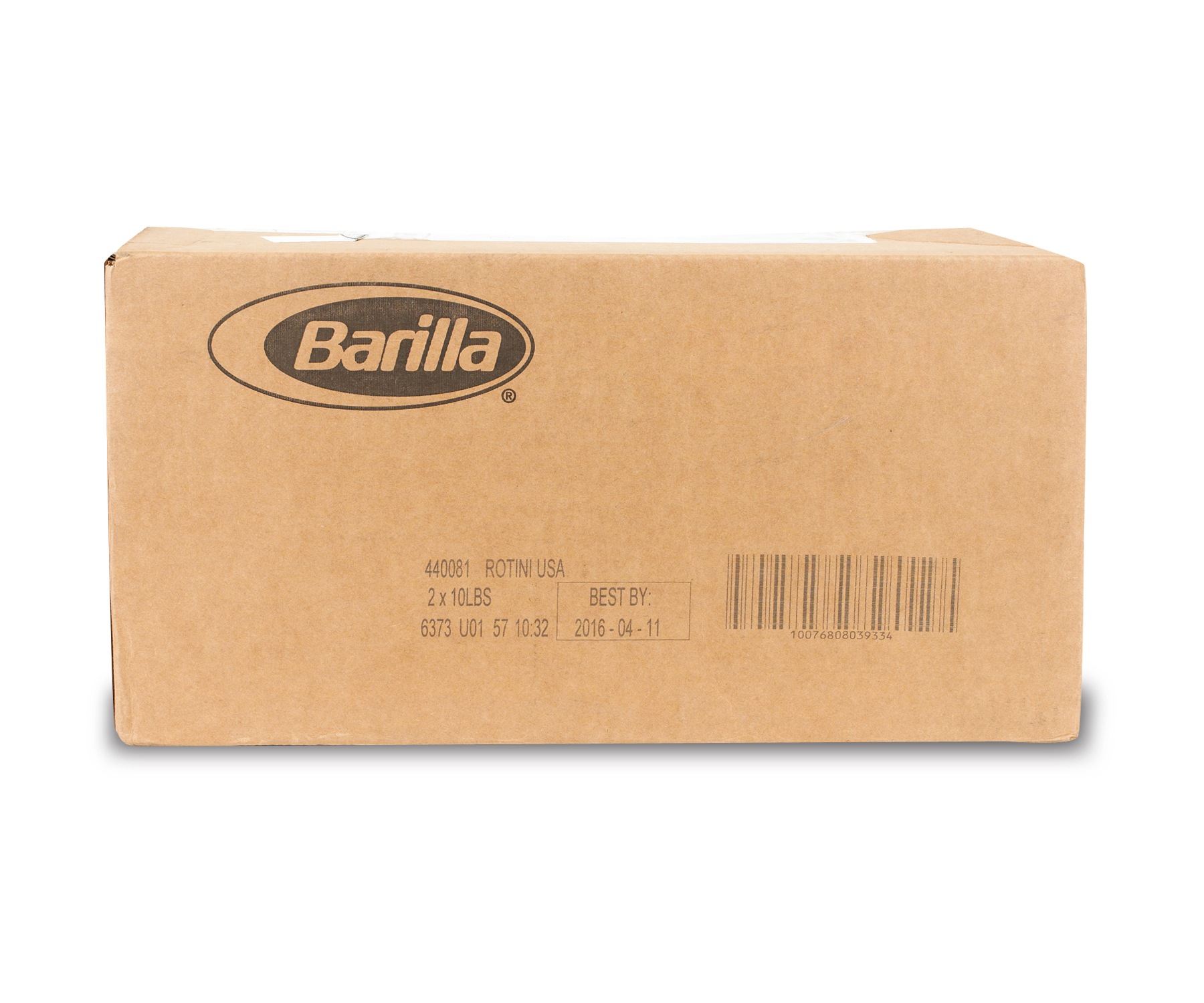 Barilla Rotini Pasta, 10 Pound -- 2 Per Case