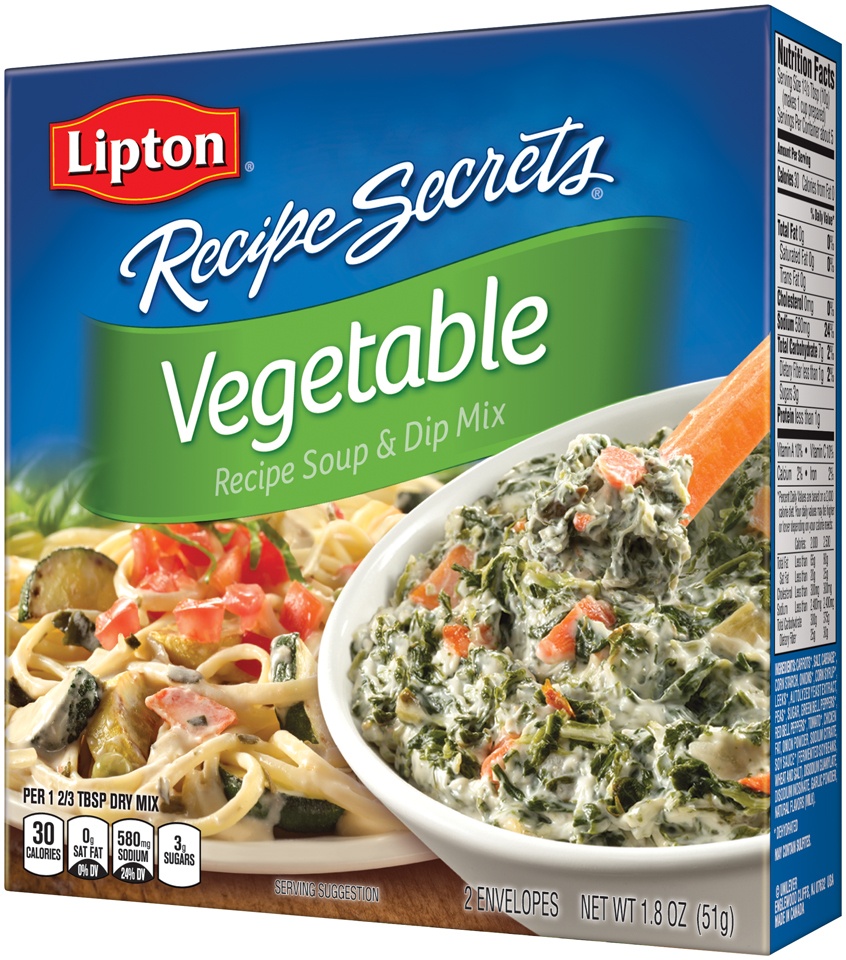 Lipton Spring Vegetable Recipe Mix, 1.8 Ounce -- 12 Per Case