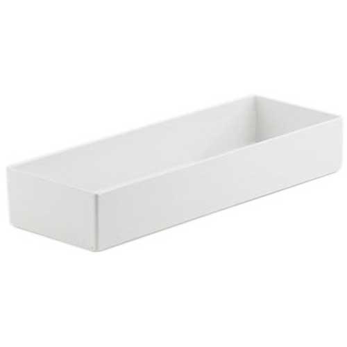 Cal-mil White Melamine Box, 7 X 20 X 3 Inch