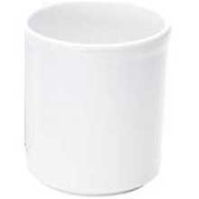 Cal-mil White 16 Ounce Round Melamine Condiment Jar, 4 Inch Dia X 4.5 Inch Height
