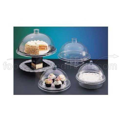 Cal-mil Gourmet Clear Sample/pastry Tray Cover, 12 Inch Dia X 7 Inch