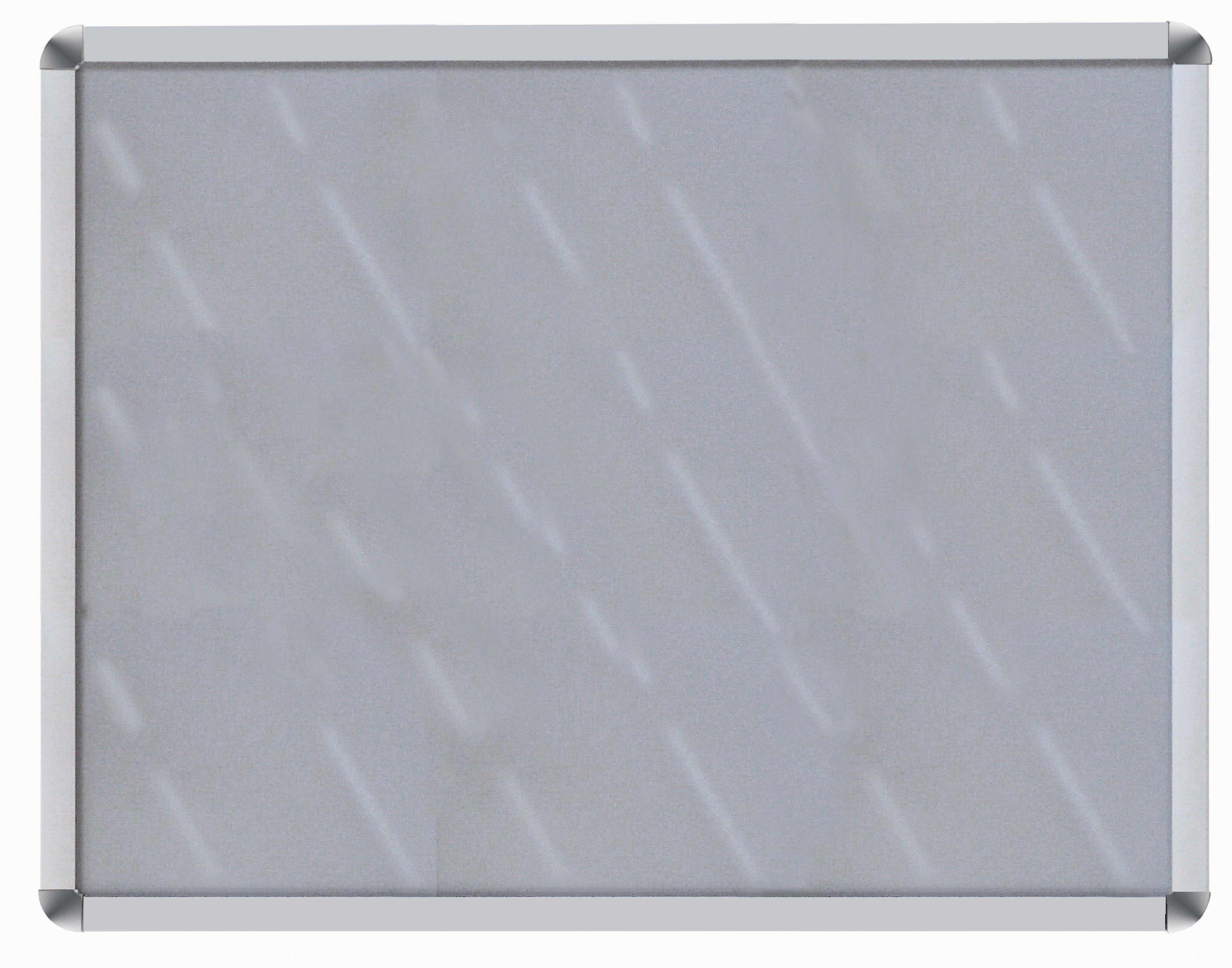 Aarco Satin Aluminum EZ Open Deluxe Snap Frame, 22 x 28 inch