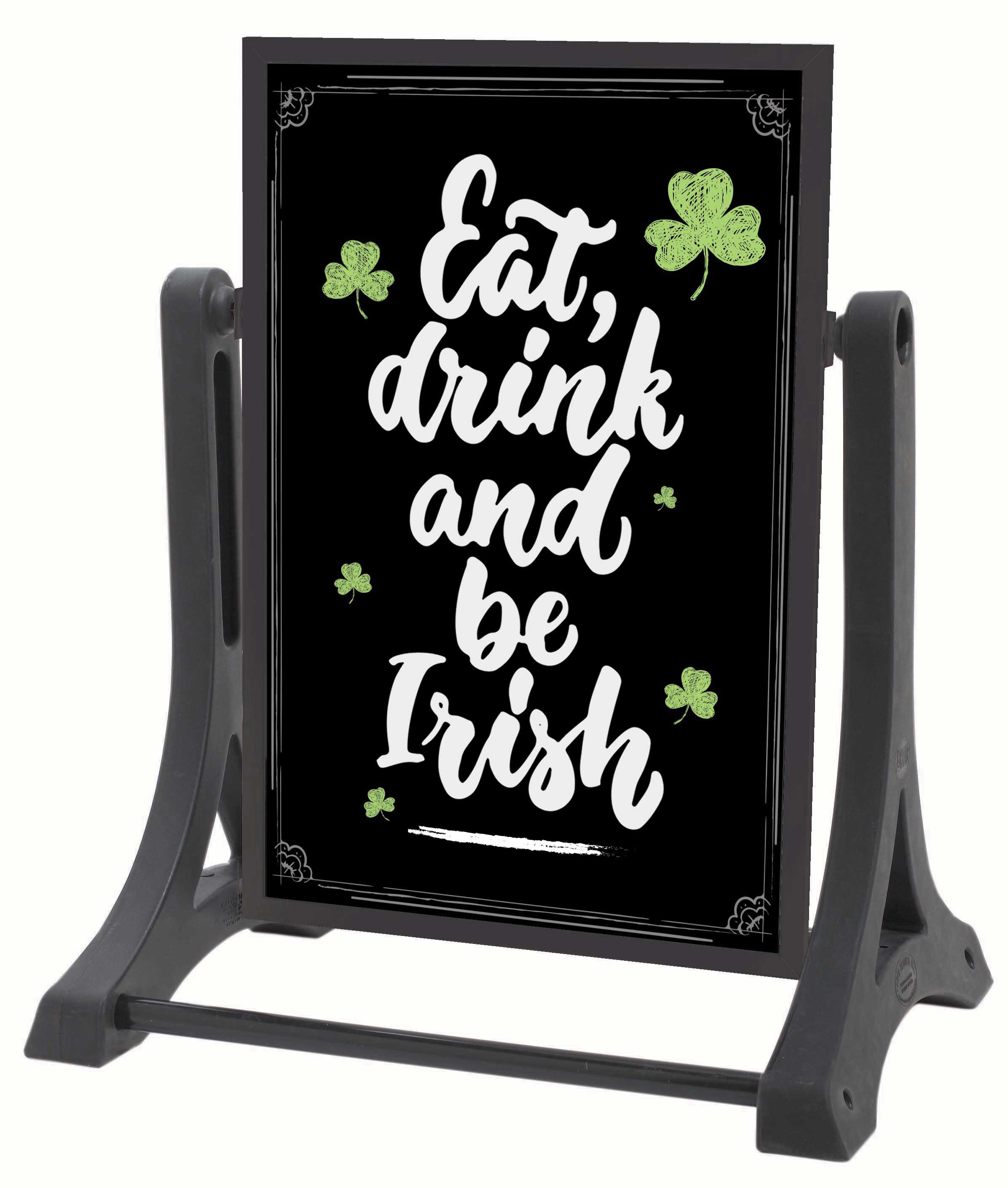 Aarco The Rocker (TM) Double Sided Sidewalk Sign with Bright Aarco The Rocker (TM) Double Sided Sidewalk Sign with Bright