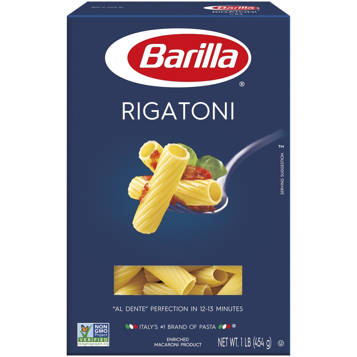 Barilla Rigatoni Pasta, 16 Ounce -- 12 Per Case