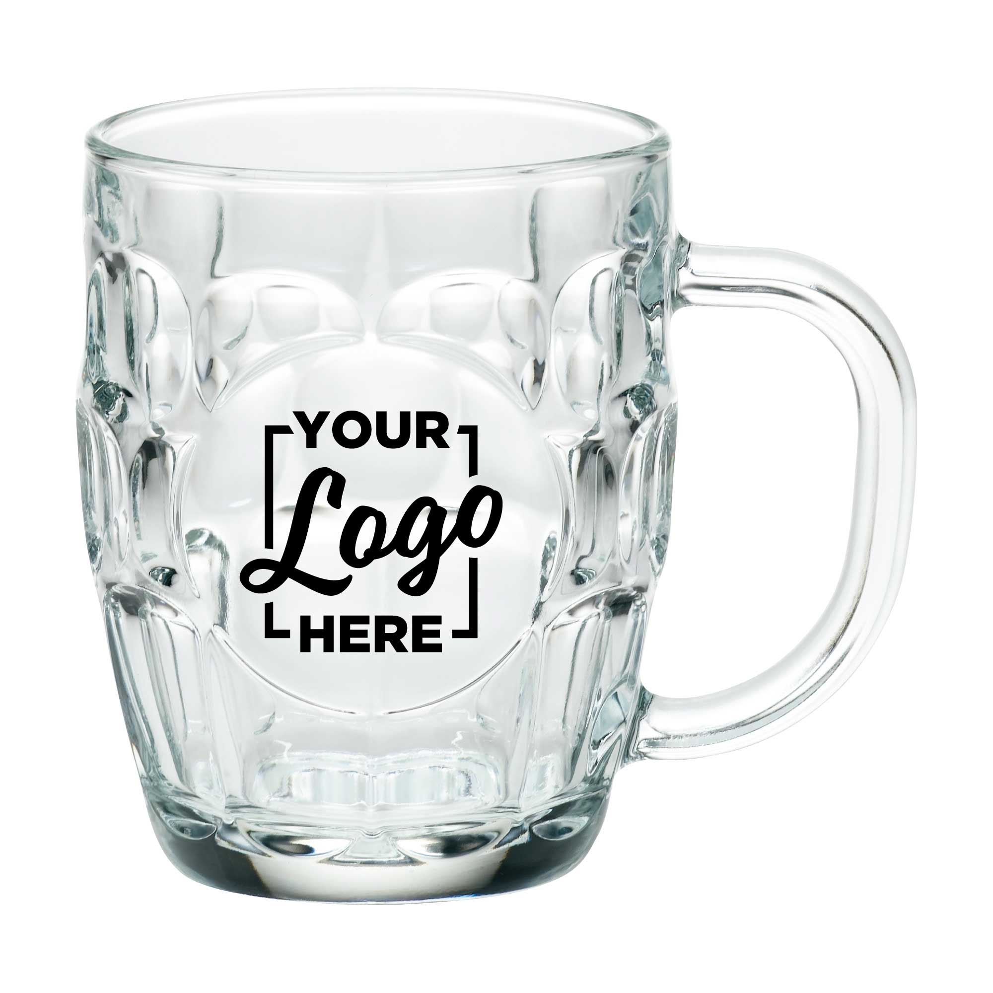 Arcoroc Brittania Mug, 20 Ounce Capacity With Custom Logo -- 144 Per Case