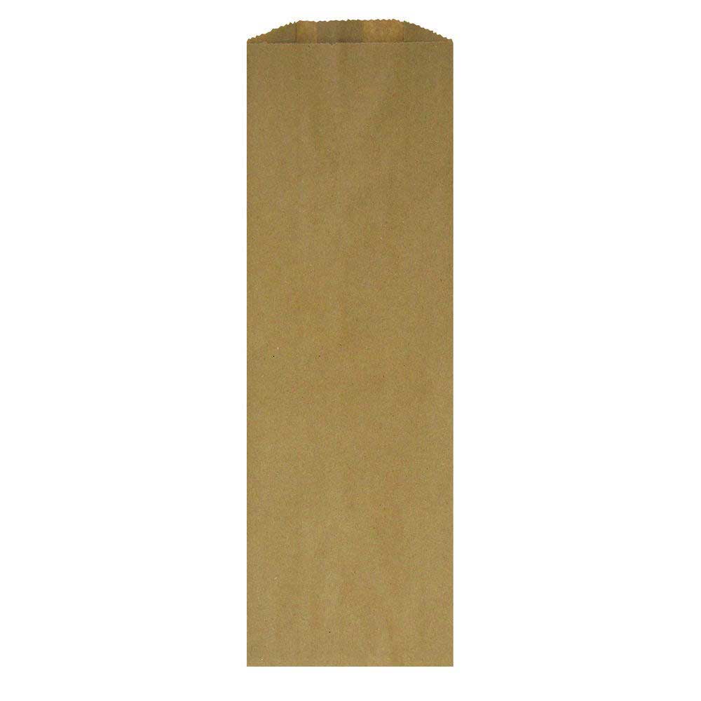 AJM Packaging Kraft Paper Pint Liquor Bag, 3.75 x 2.25 x 11.5 inch
