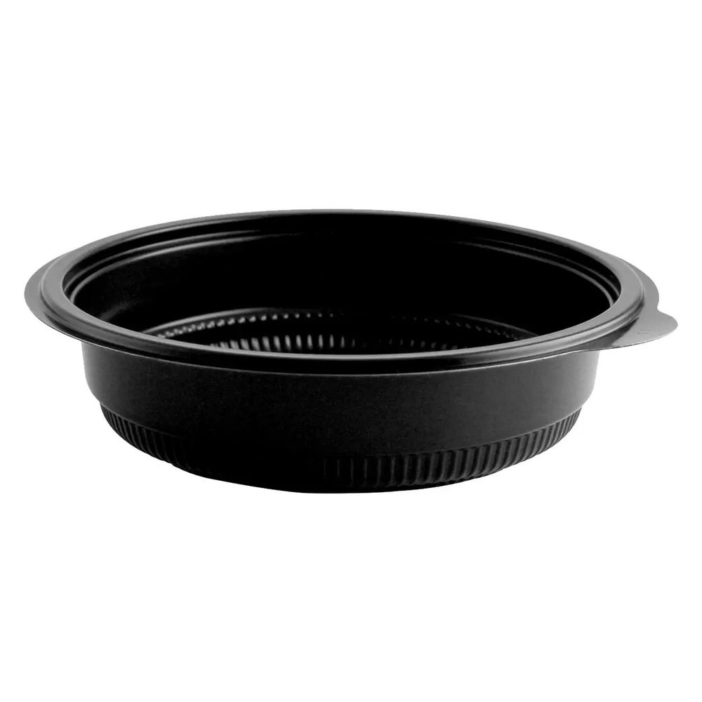 Incredi-bowl Microwavable Black Round Polypropylene Bowl, 24 Ounce -- 352 Per Case