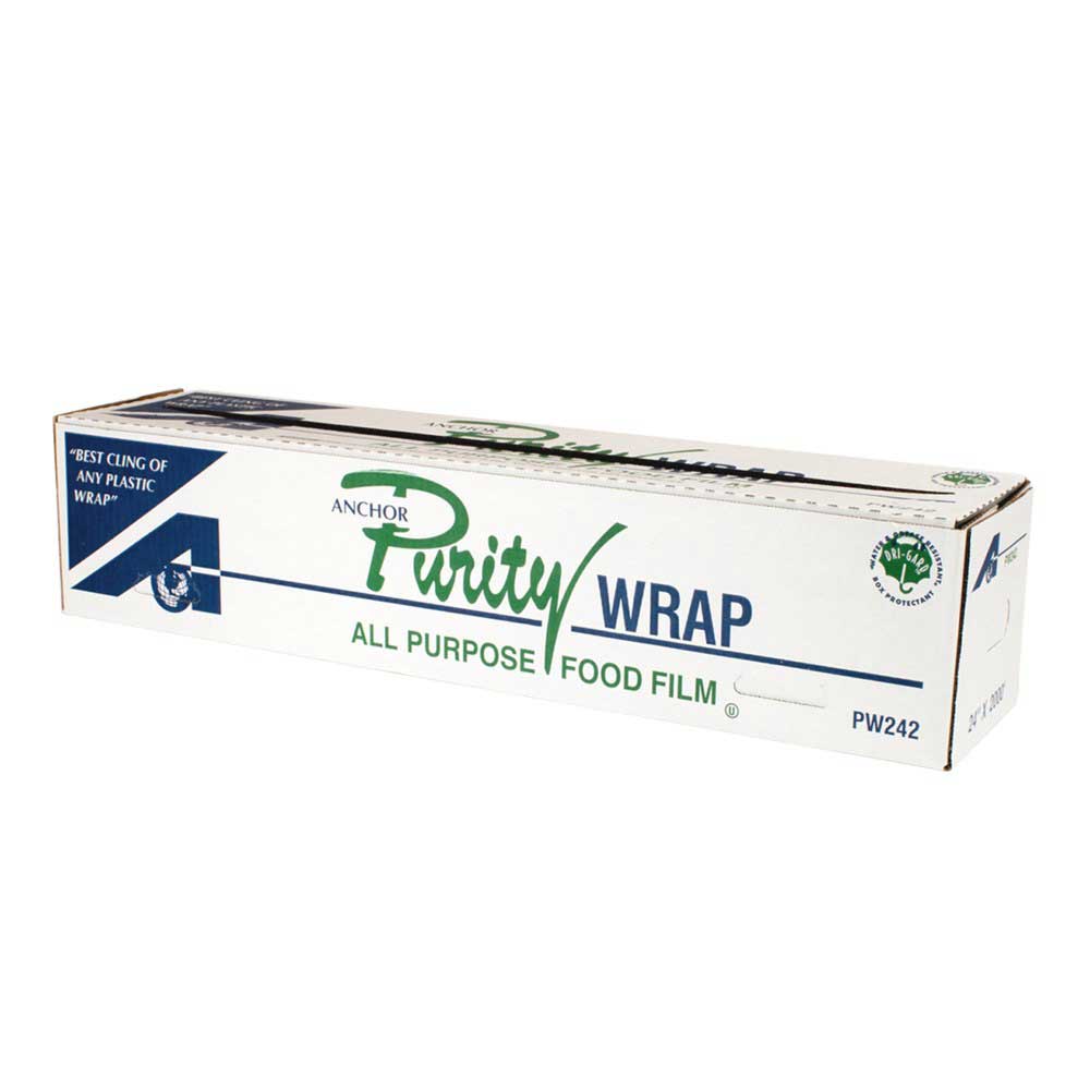 Anchor Packaging Purity Wrap Polyvinyl Chloride All Purpose Food Film, 24 Inch X 2000 Feet