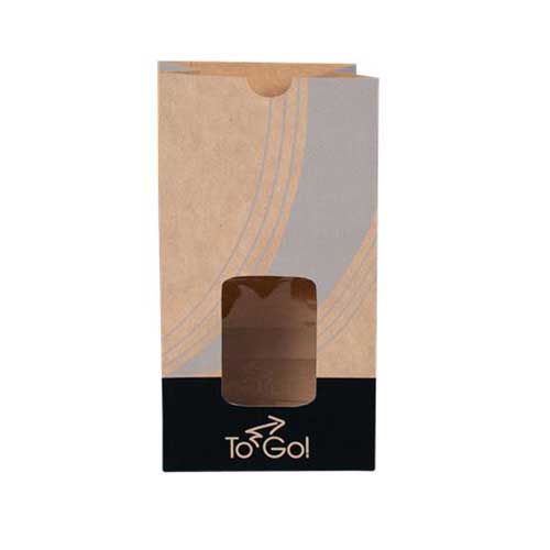 Ecocraft Paper Window Meal Bag With Vents 4 Pound Togo -- 500 Per Case