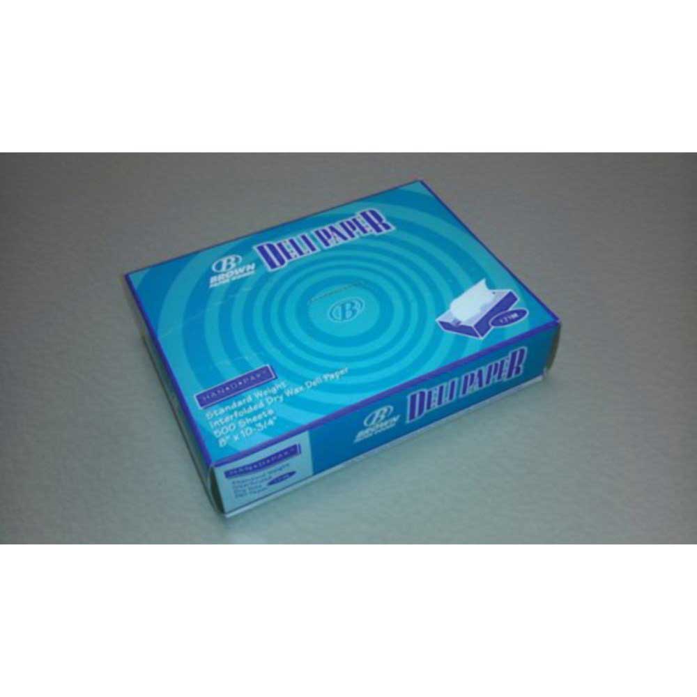 Brown Paper Goods Poly Coated Deli Sheet, 8 X 10.75 Inch -- 6000 Per Case