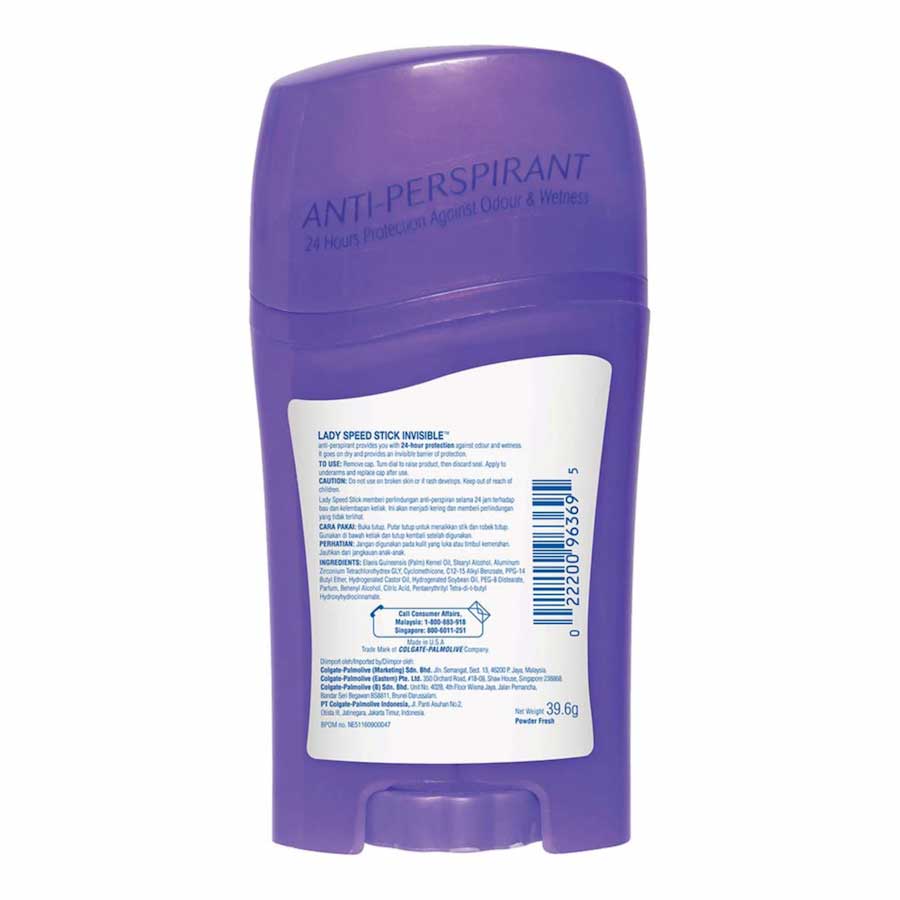 Lady Speed Stick Powder Fresh Deodorant, 1.4 Ounce -- 12 Per Case
