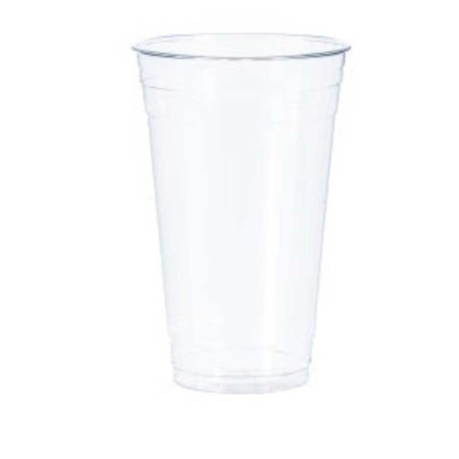 Solo Ultraclear Polyethylene Terephthalate Round Clear Cold Cup, 24 Ounce -- 600 Per Case