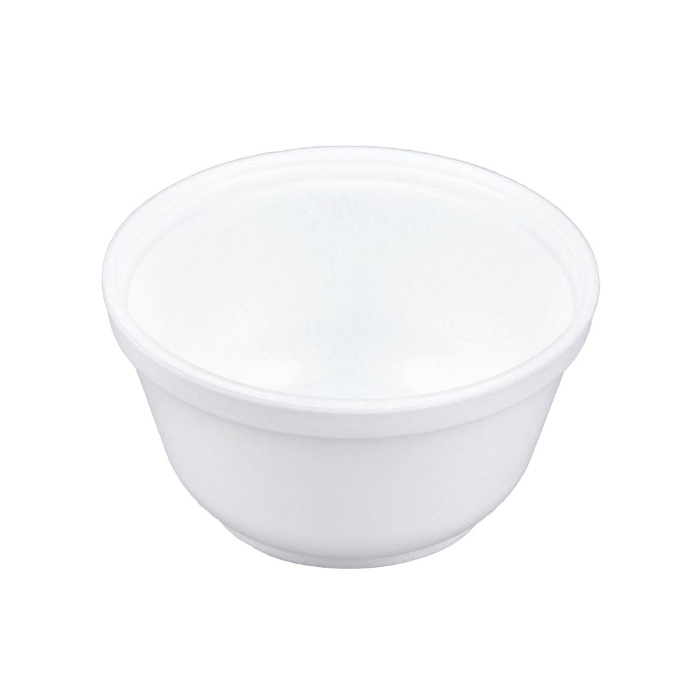 J Cup 20 Series Eps White Insulated Bowl, 10 Ounce Capacity -- 1000 Per Case