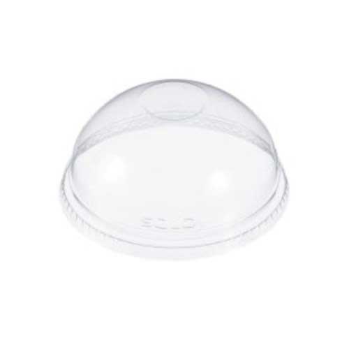 Dart Clear Polyethylene Terephthalate Clear Dome Lid For Plastic Cup -- 1000 Per Case
