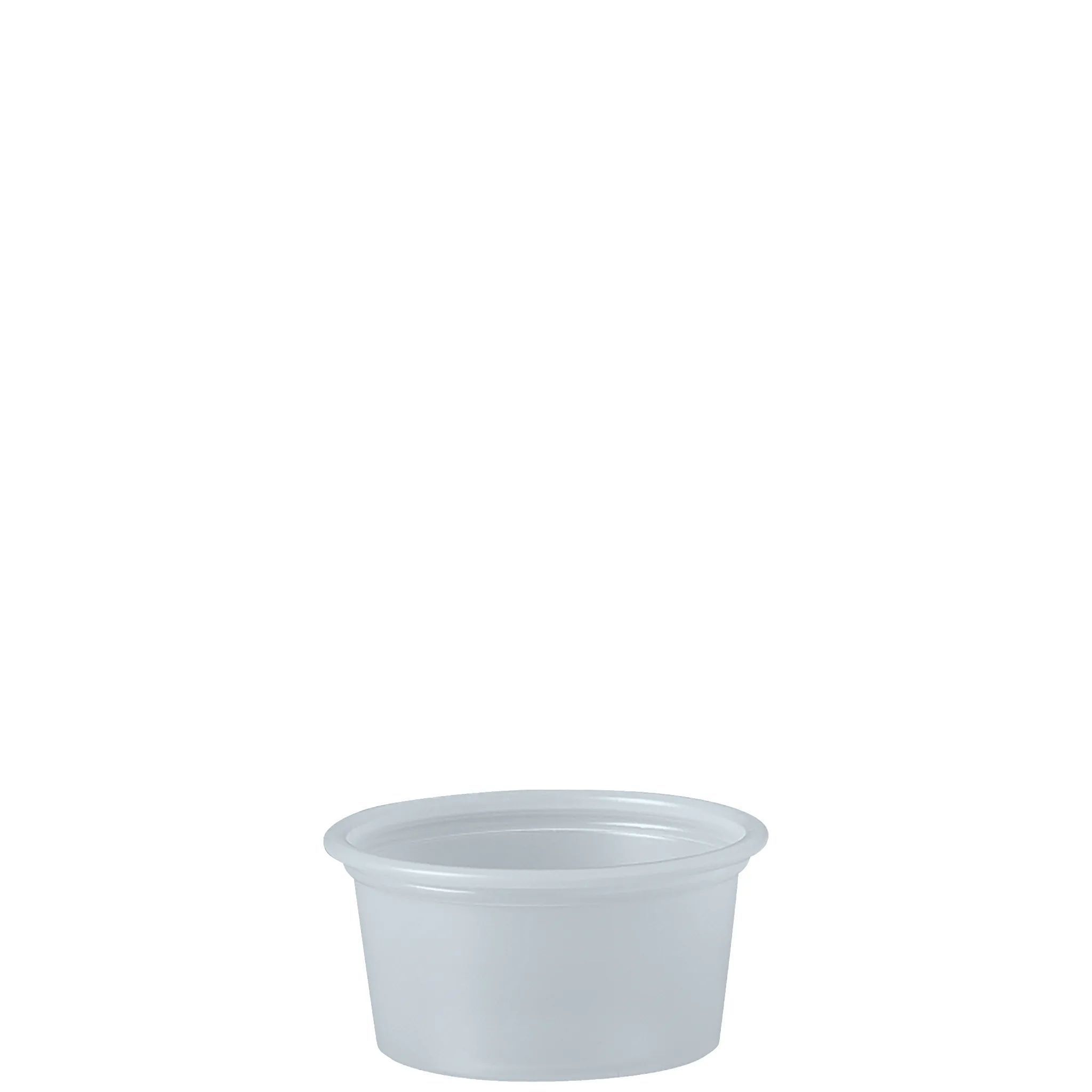 Dart Translucent PS Plastic Portion Container, 0.75 Ounce Capacity ...