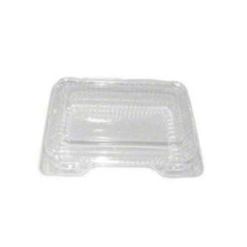 Detroit Forming Clear Oriented Polystyrene Rectangular Hinged Container