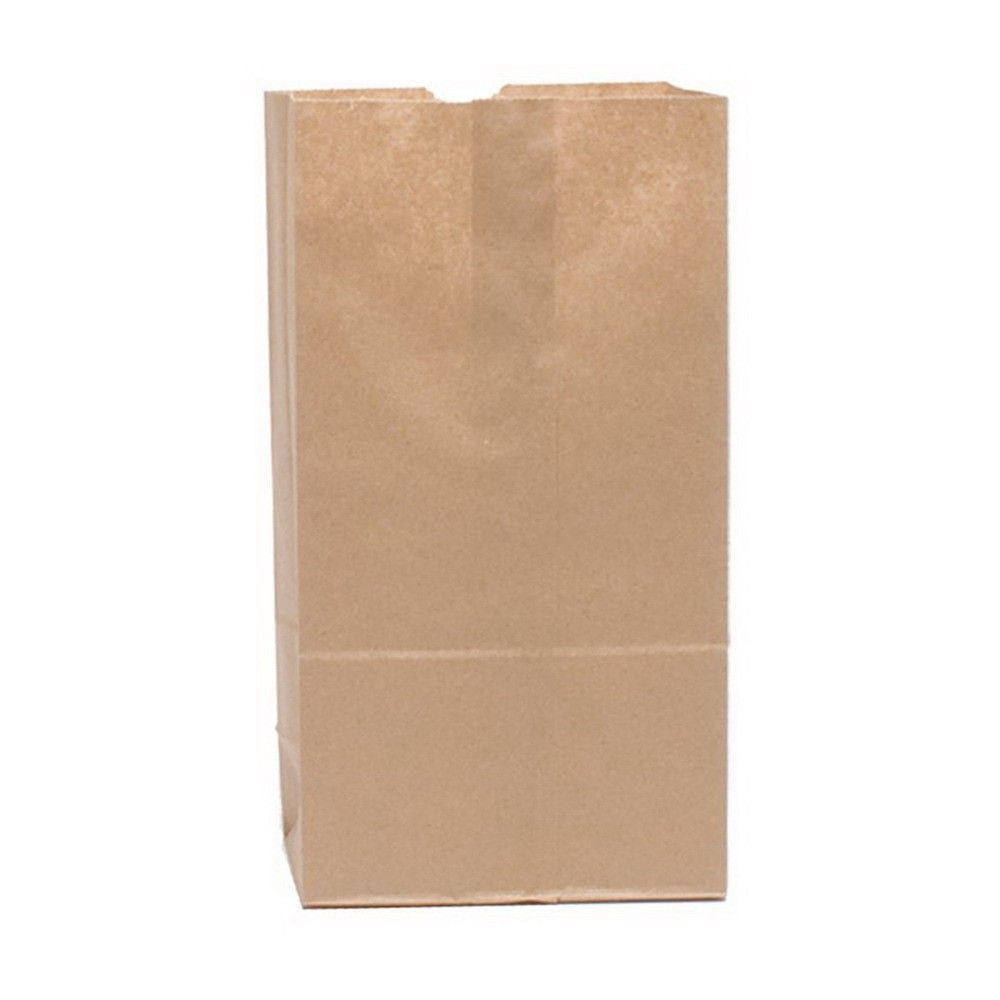 Duro Number 8 Kraft Paper SOS Husky Grocery Bag, 50 Pound Capacity -- 400 per case