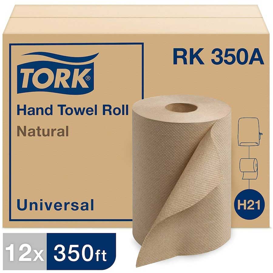 Tork Nature 1 Ply Universal Paper Hand Towel Roll, 7.85 Inch X 350 Feet -- 12 Per Case