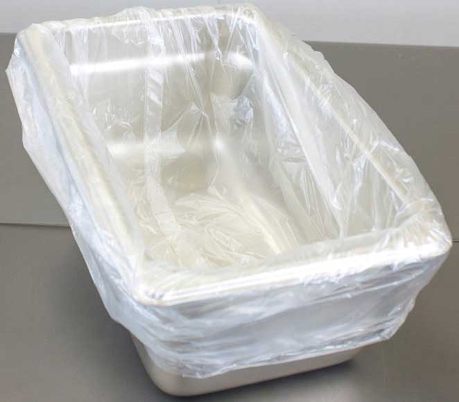 Bunzl Clear Insert Liner Bag, 18 X 14 Inch -- 250 Per Case