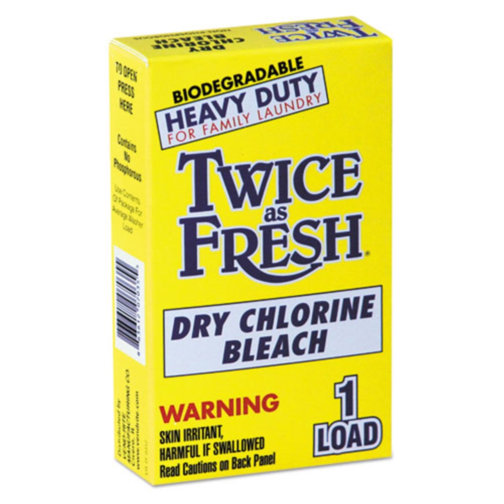 Twice As Fresh Lever Dry Chlorine Bleach, 2 Ounce -- 100 Per Case