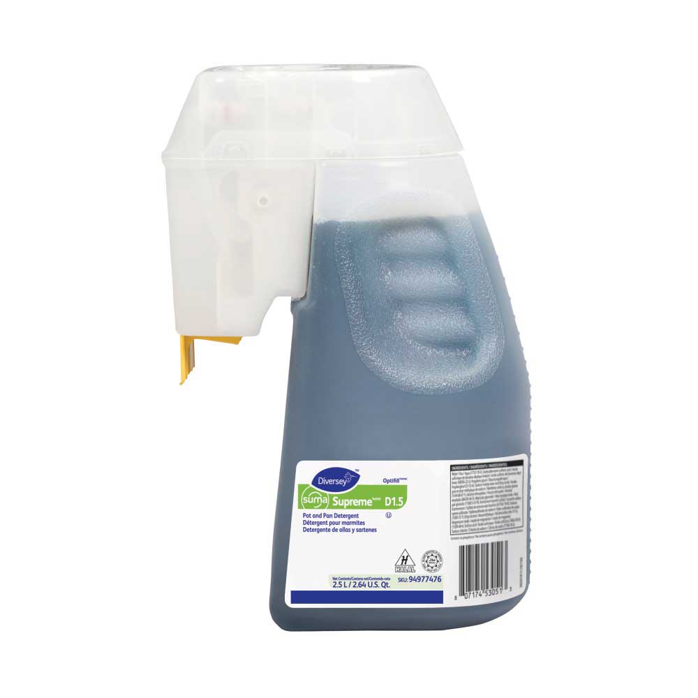 Diversey Suma Supreme Pot And Pan Detergent, 2.5 Liter