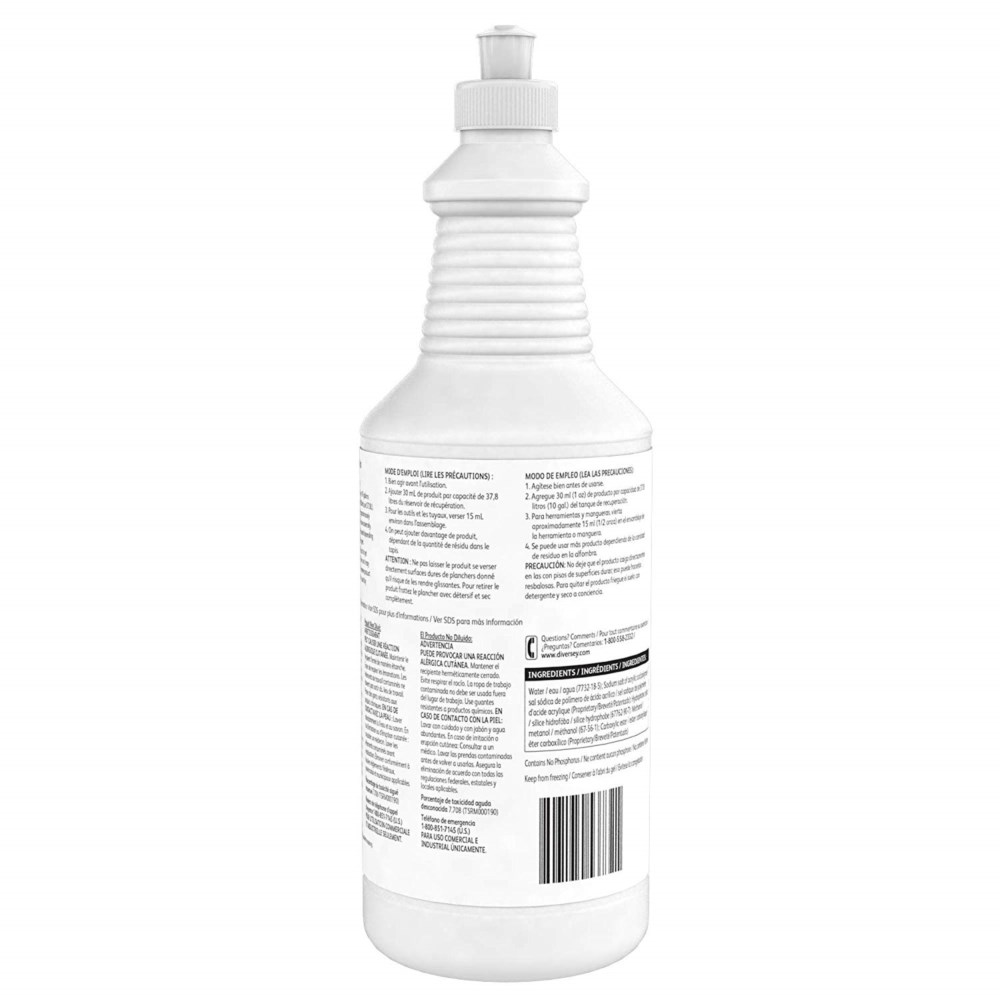 Diversey Carpet Defoamer, 32 Ounce -- 6 Per Case