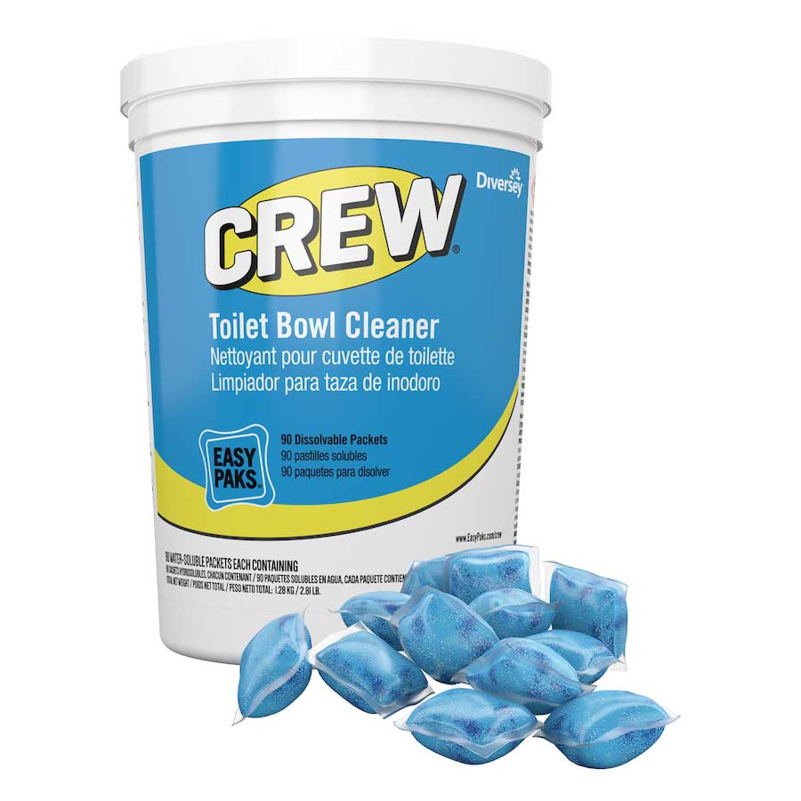 Easy Paks Crew Toilet Bowl Cleaner -- 180 Per Case