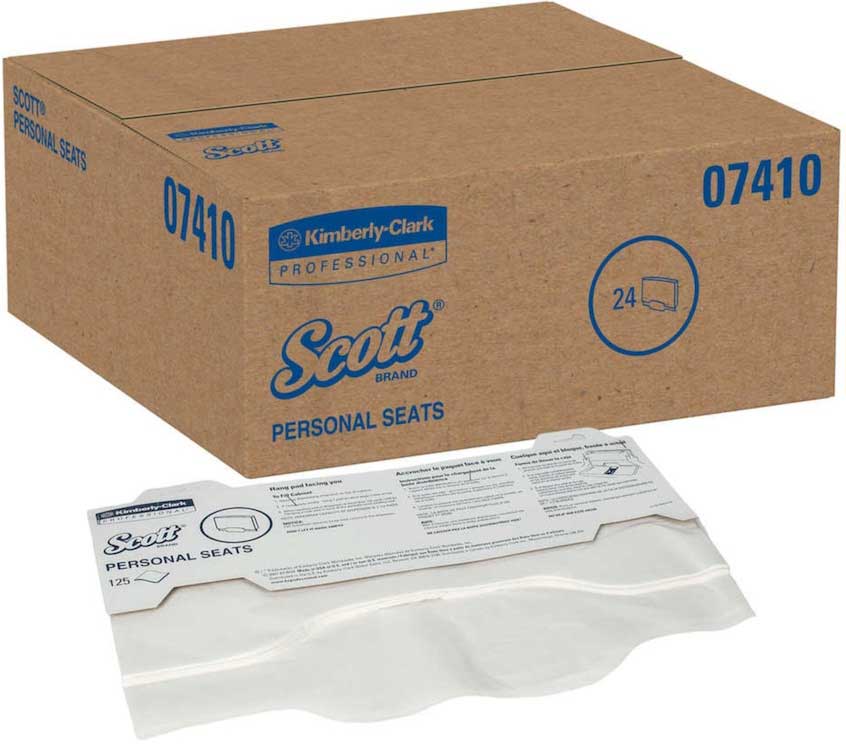 Kimberly Clark Scott Personal White Seat Cover, 15 X 18 Inch -- 3000 Per Case