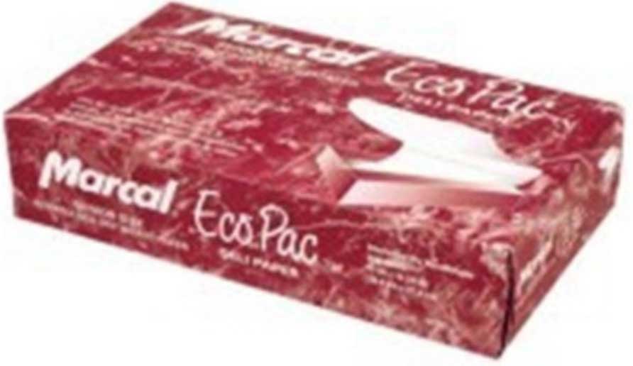 Bagcraft Ecopac Junior White Interfolded Dry Wax Deli Paper, 8 X 10.75 Inch -- 6000 Per Case