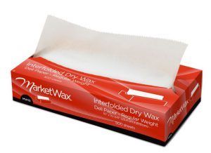 Bagcraft Marketwax White Interfolded Regular Dry Wax Deli Paper, 10 X 10.75 Inch -- 6000 Per Case