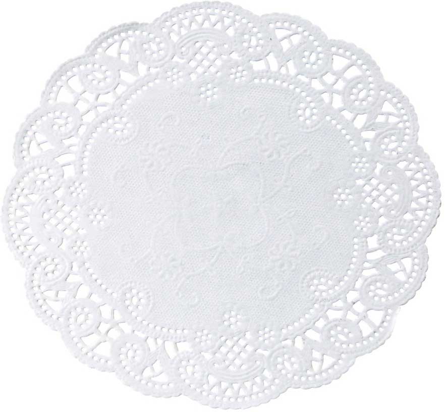 Hoffmaster White Kosher Certified Cambridge Lace Doilie, 6 Inch -- 1000 Per Case