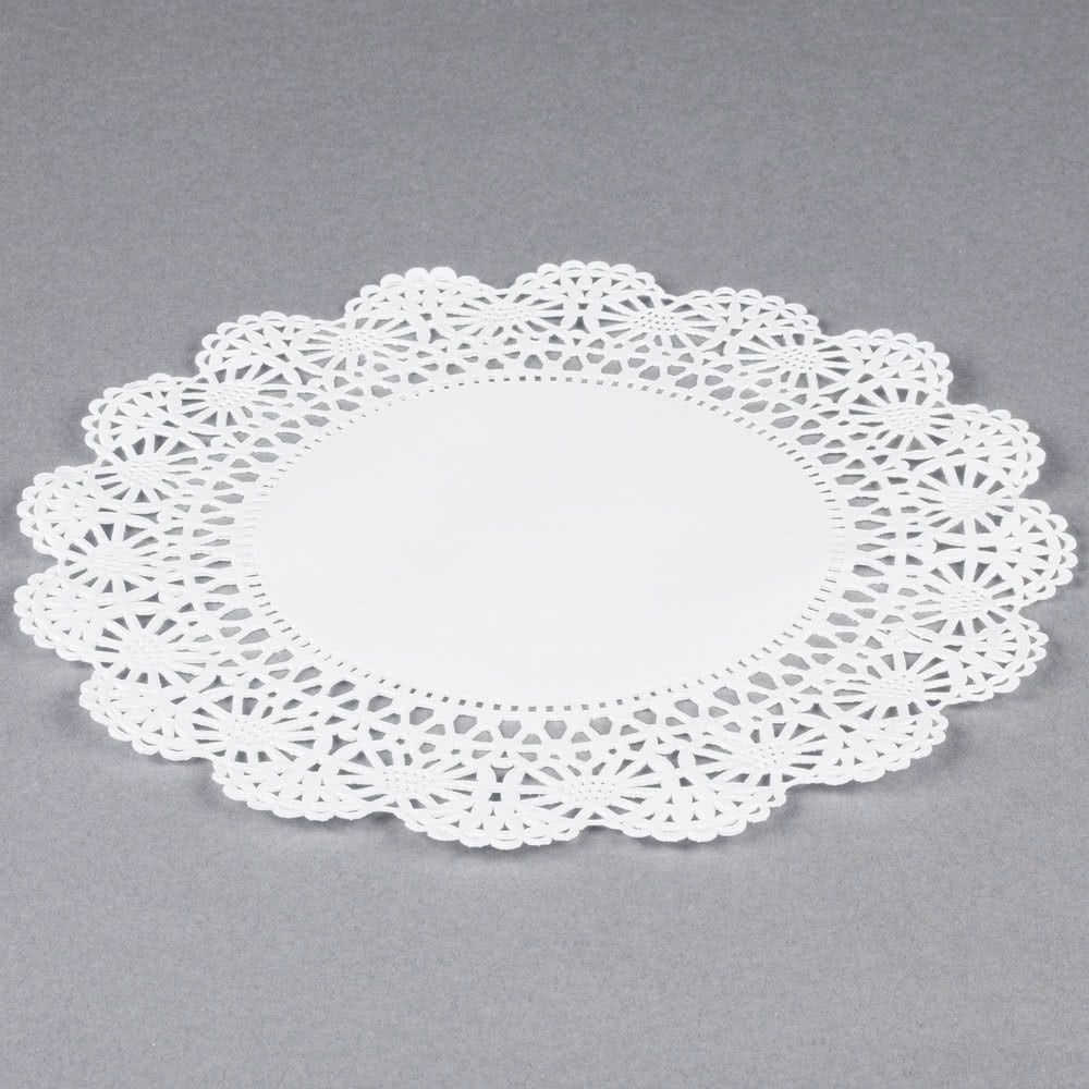 Hoffmaster White Cambridge Paper Lace Doilies, 10 Inch -- 1000 Per Case
