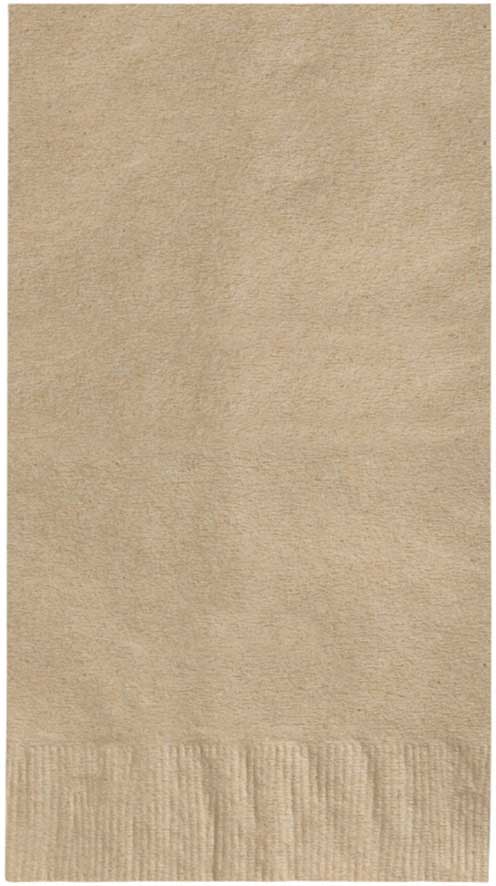 Hoffmaster 2 Ply Kraft Paper Earthwise Dinner Napkin, 15 X 17 Inch -- 1000 Per Case