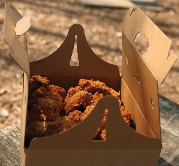 Southern Champion Kraft Corrugated Catering Barn Box, 12 15/16 X 10 11/16 X 7 5/8 Inch -- 36 Per Case