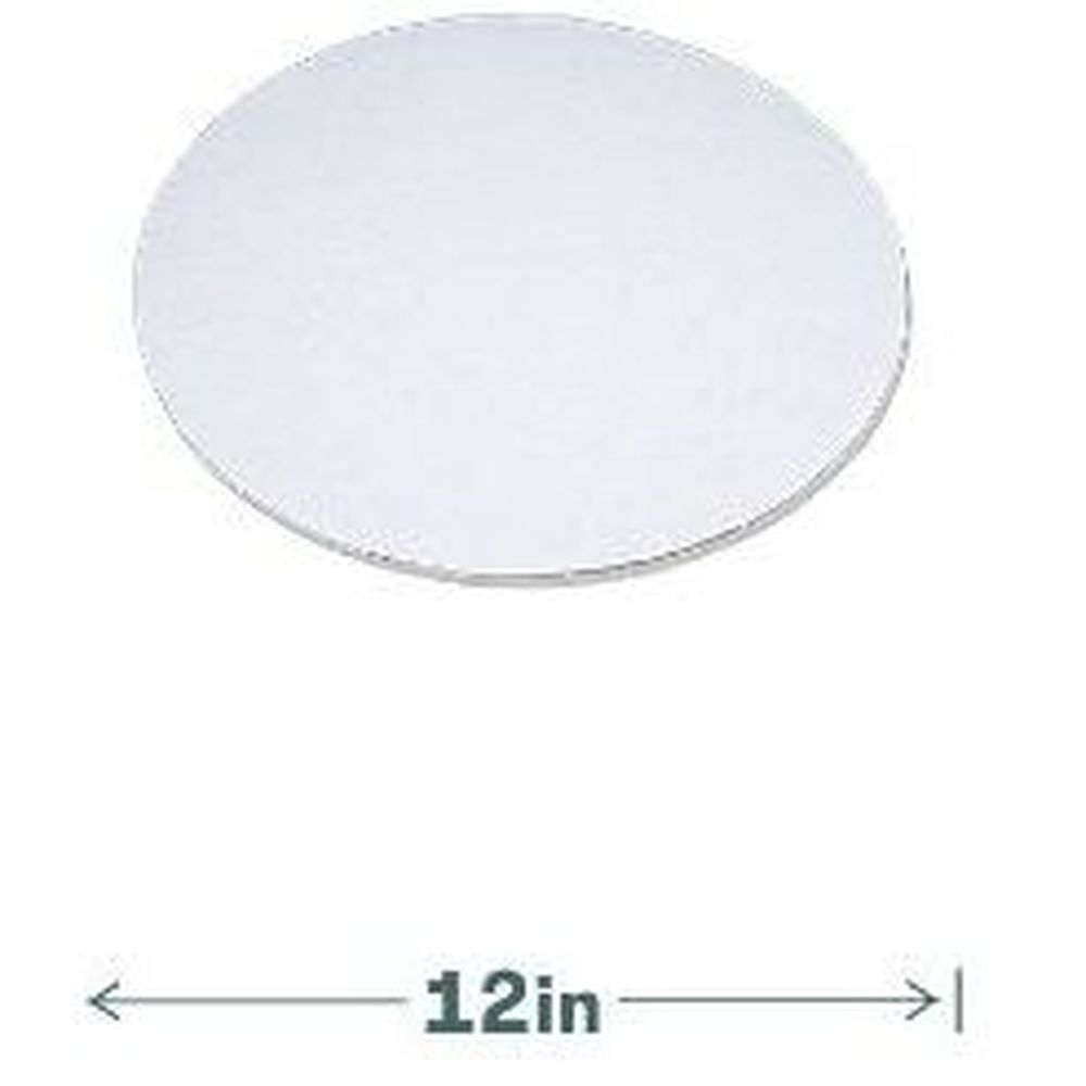 Southern Champion Tray White Corrugated Paper Pizza Circle, 12 Inch -- 100 Per Case