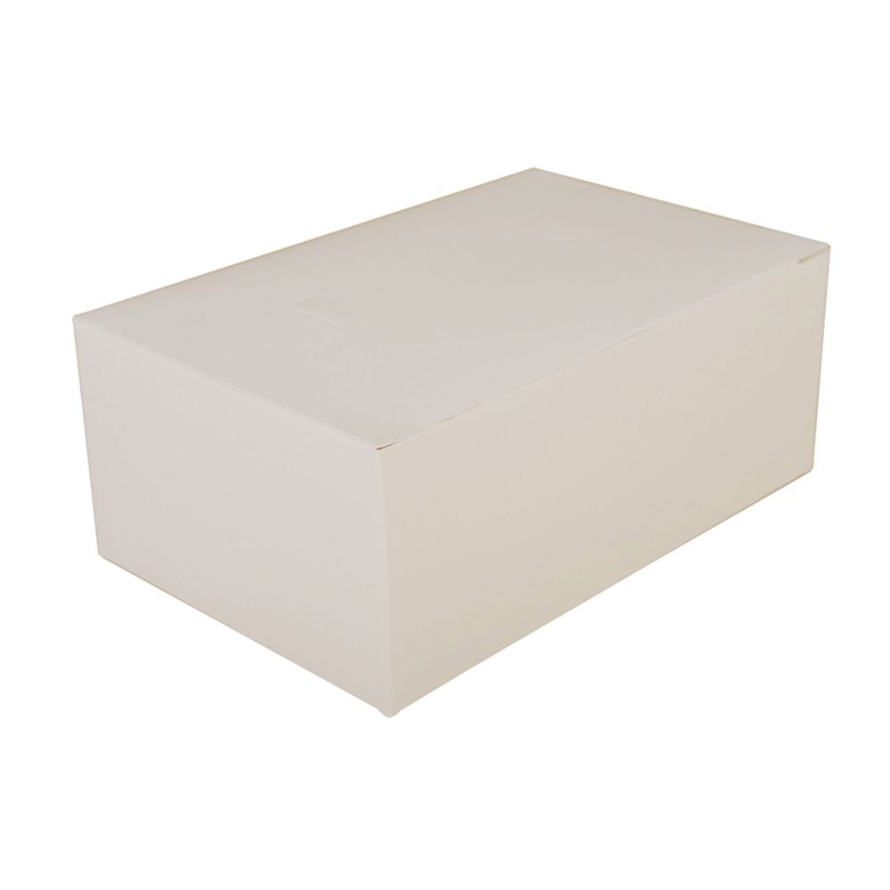 DINNER CARRYOUT BOX 9X5X4 PLAIN TUCK TOP          250/CS