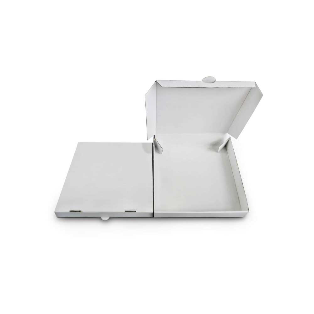 Rock Tenn White Corrugated B-flute Pizza Box, 12 Inch -- 50 Per Case
