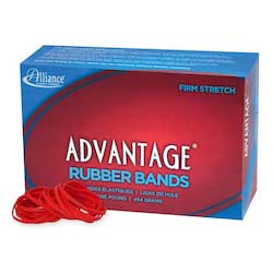 Alliance Advantage Red Rubber Band -- 25 Per Case