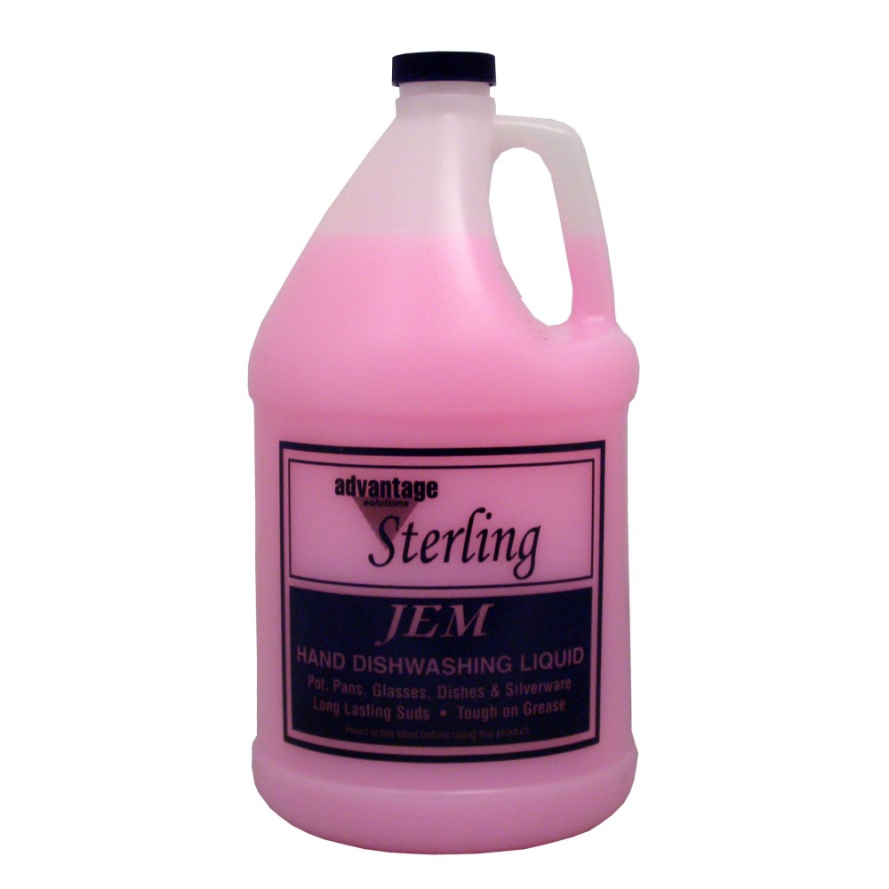 Arrow Sterling Jem Pink Hand Dishwashing Detergent, 1 Gallon -- 4 Per Case