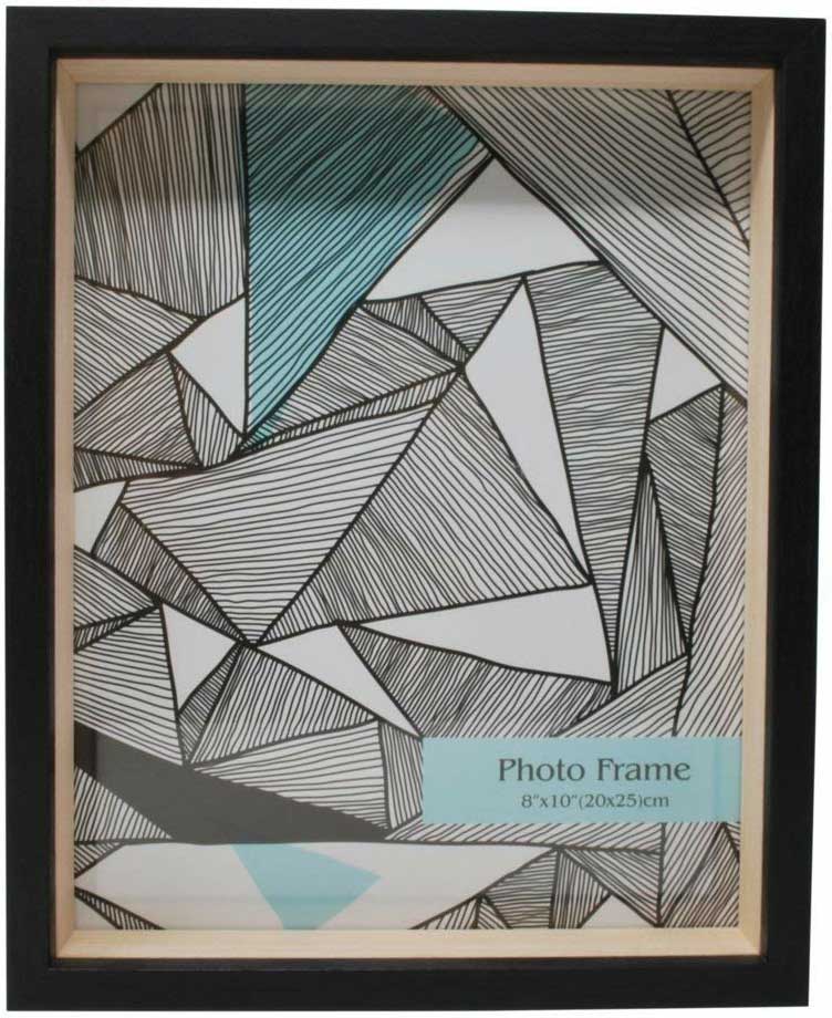 Fujifilm Black And White Mounted Photo Wood, 8 X 10 Inch -- 10 Per Case